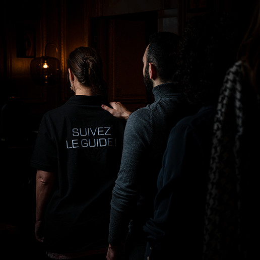 Encuentro auténtico con una guía en el restaurante Dans le Noir ?
