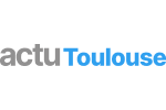 Logo de Actu Toulouse, branche locale des médias « Actu » relayant diverses informations de Toulouse et ses environs.